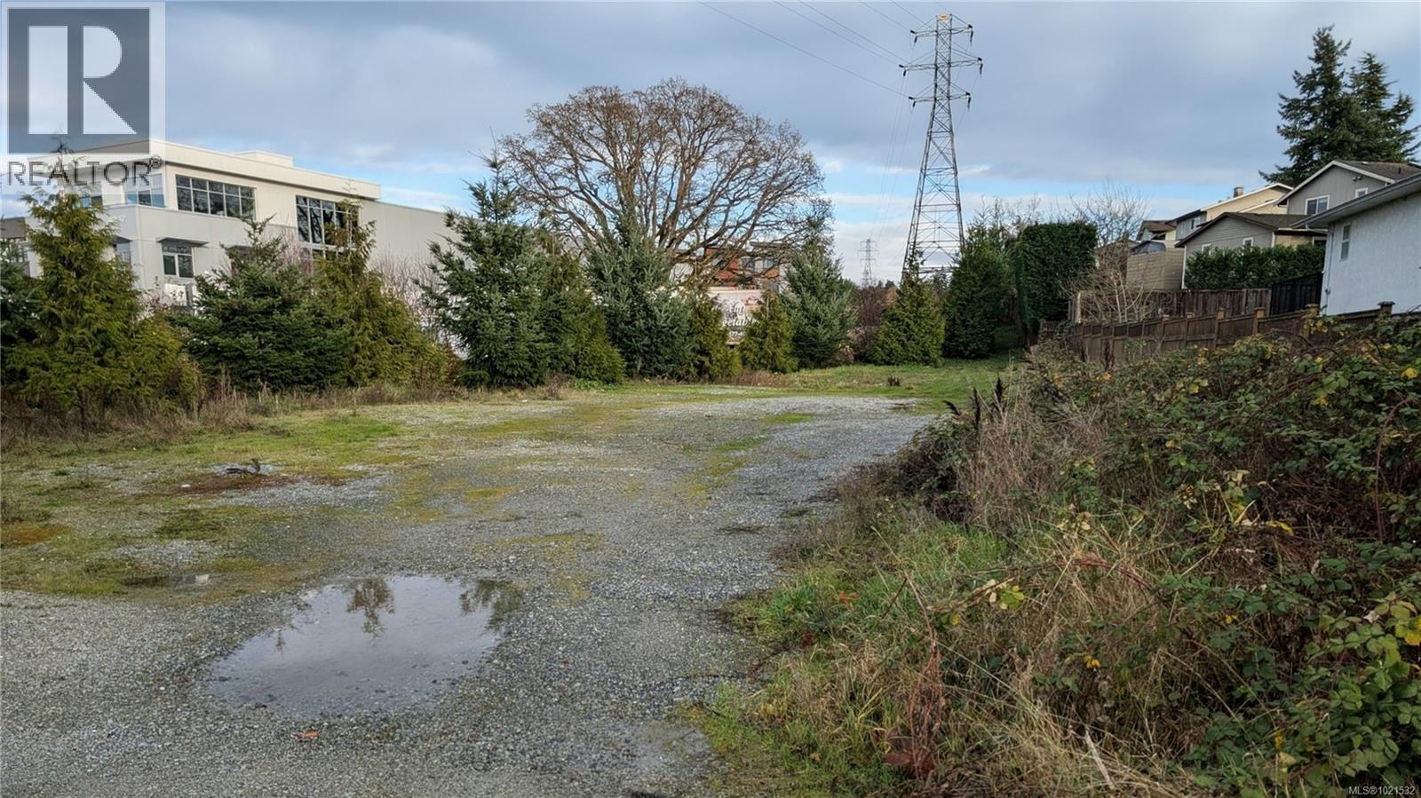 View of lot - 4225 Douglas St, Saanich, BC