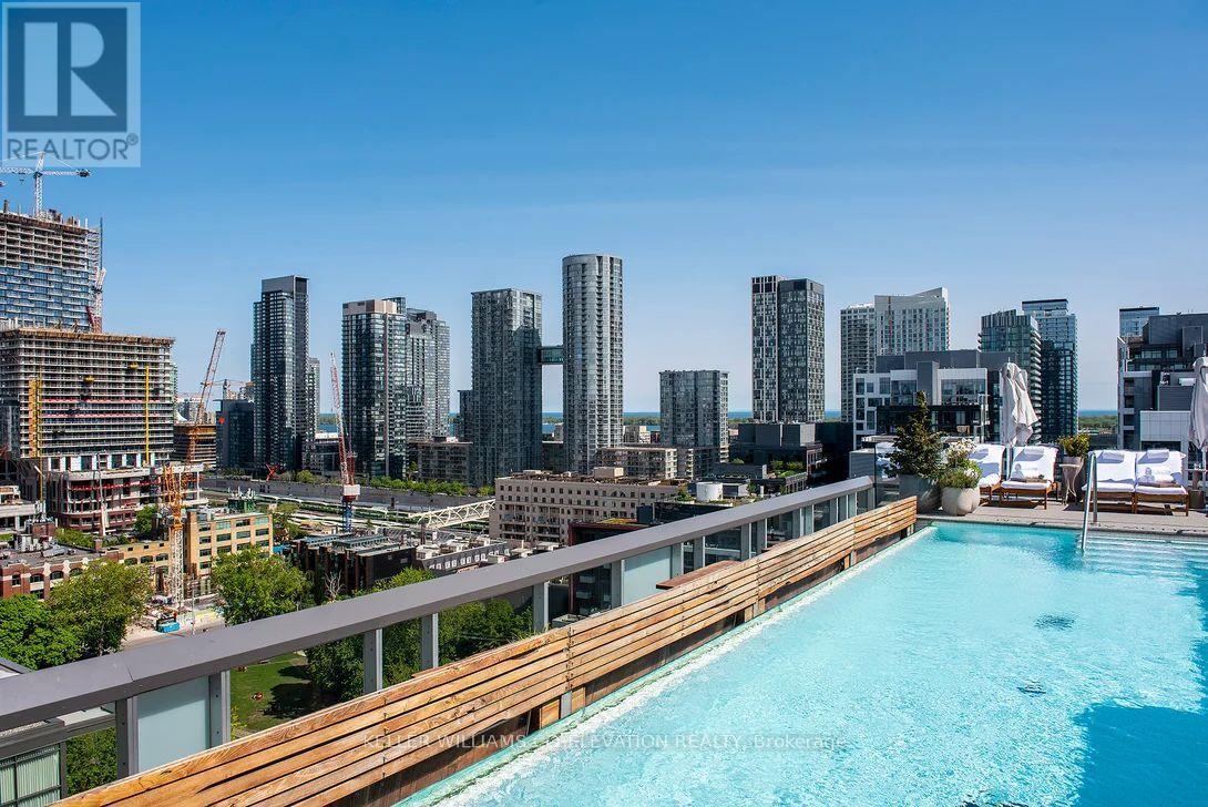 1305 - 552 Wellington Street, Toronto, ON - Outdoor With In Ground Pool