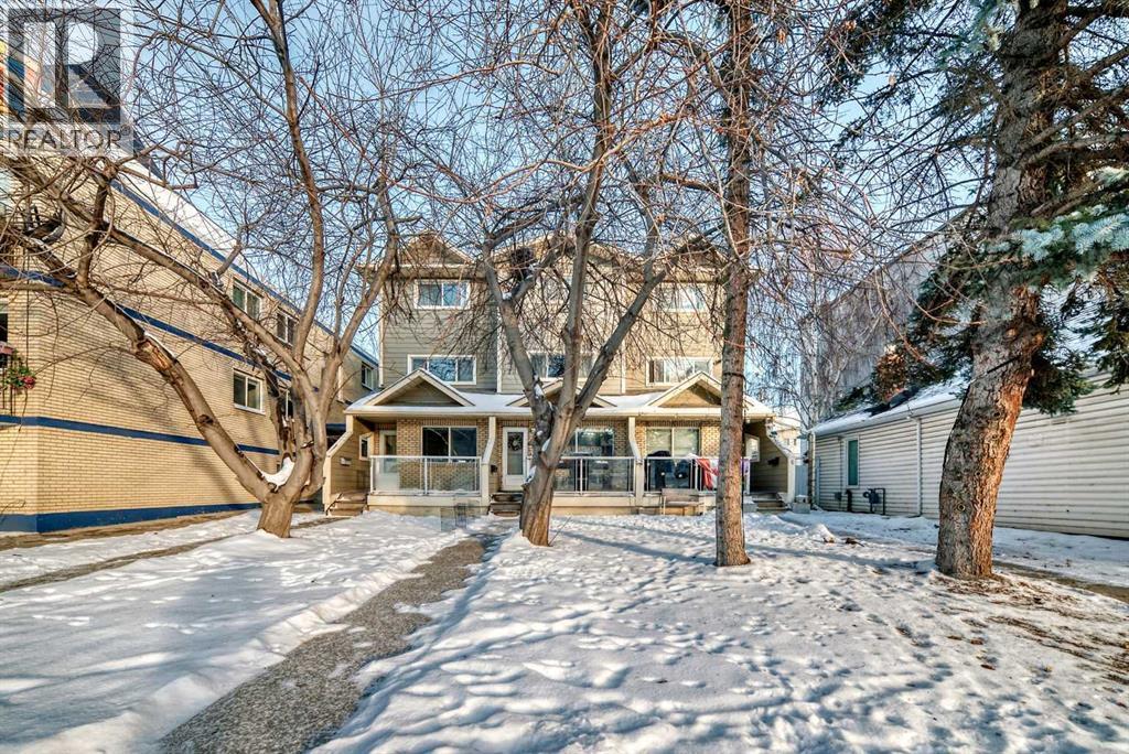 1, 642 Mcdougall Road Ne, Calgary, AB - Outdoor With Deck Patio Veranda With Facade