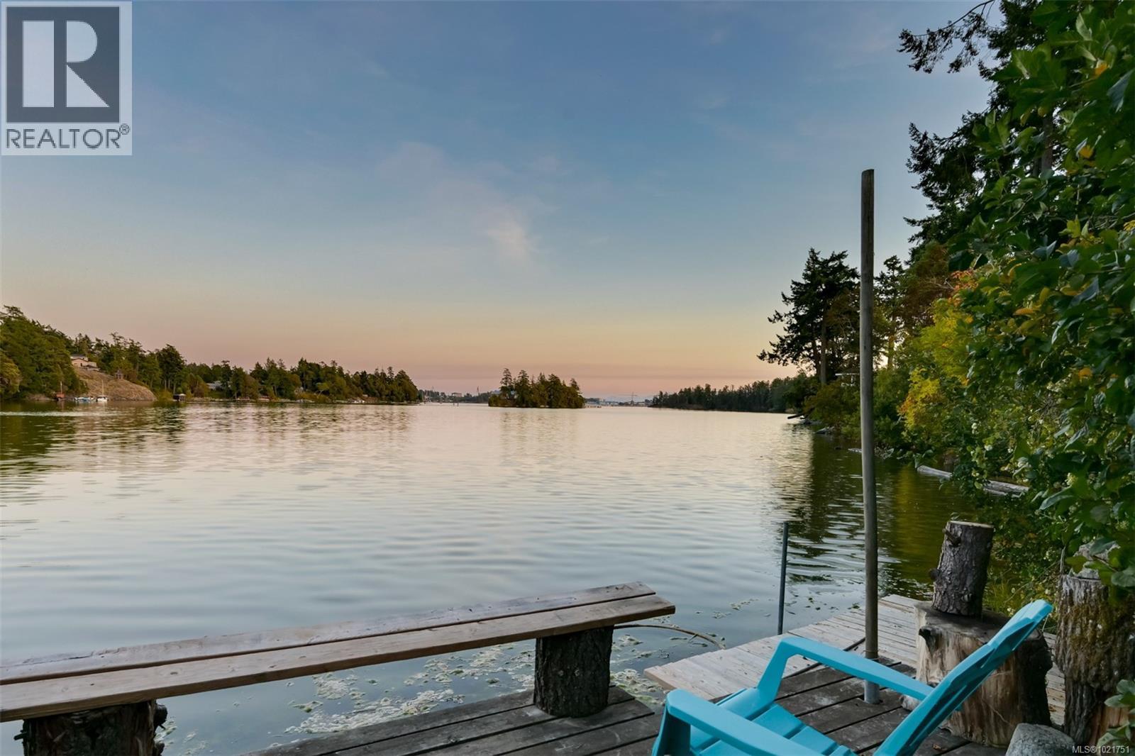 8 Woodville Pl, View Royal, BC - Outdoor With Body Of Water With View