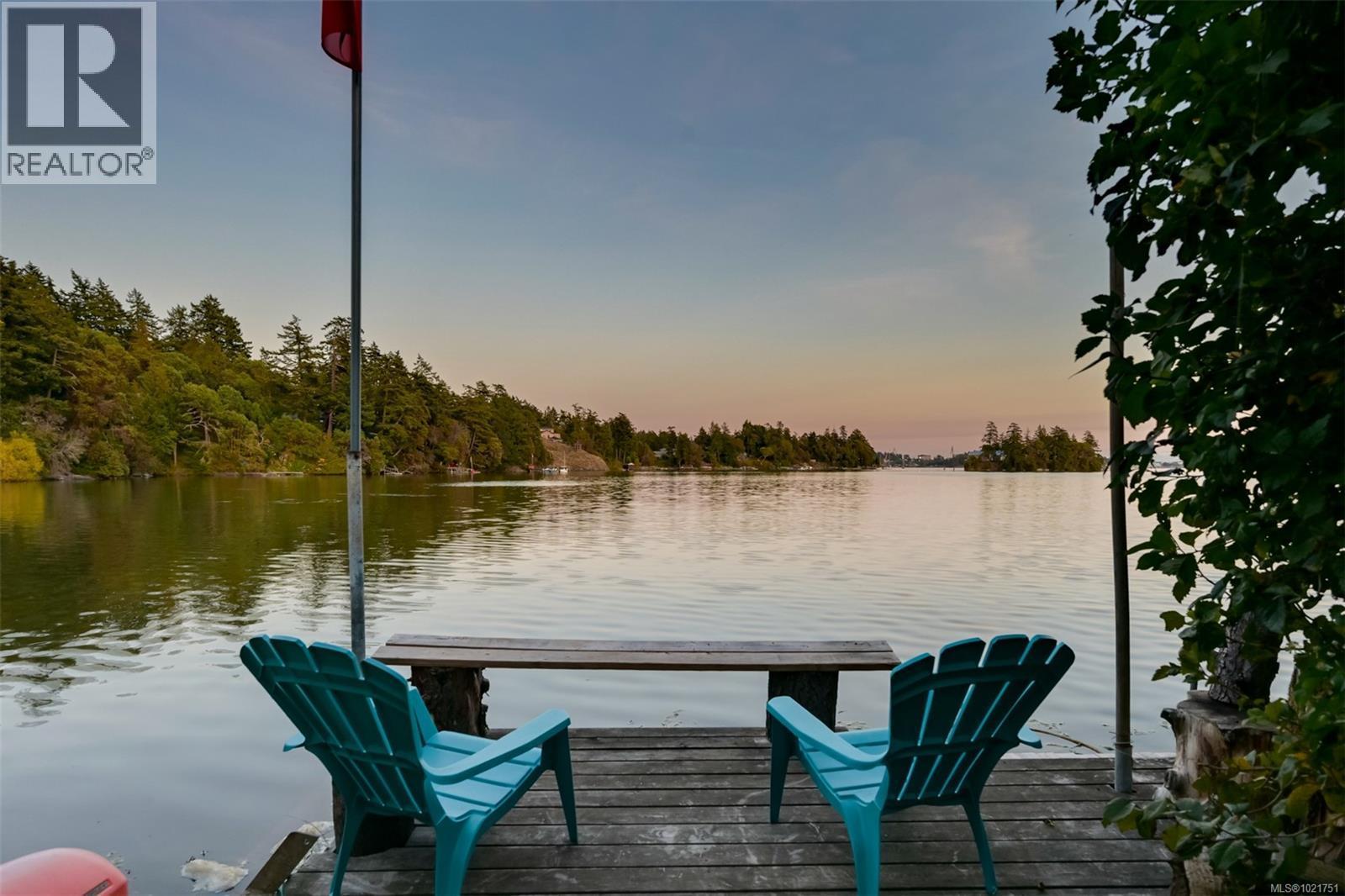 8 Woodville Pl, View Royal, BC - Outdoor With Body Of Water With View