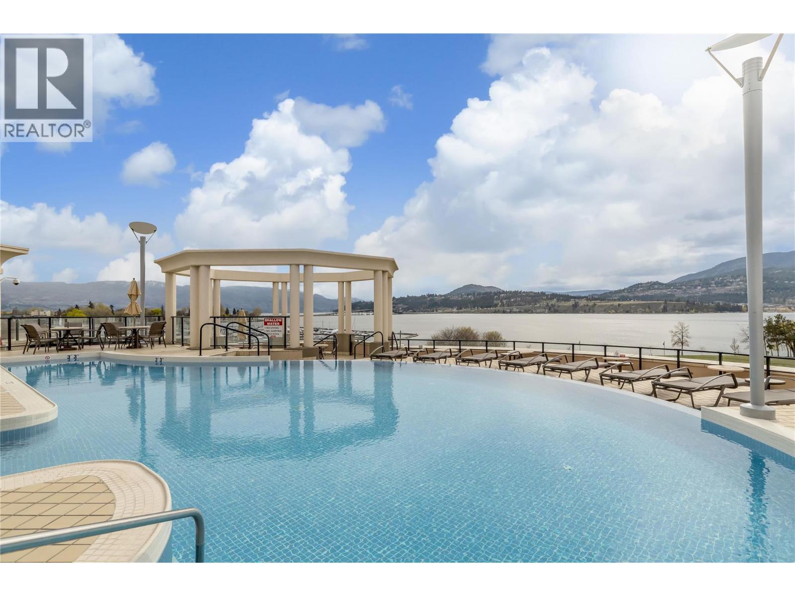 1288 Water Street Unit# 351 (C12), Kelowna, BC - Outdoor With In Ground Pool With View