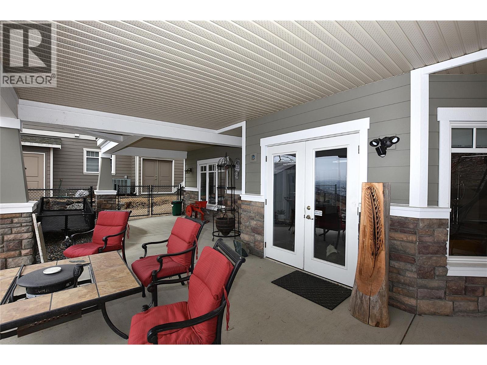 Upper deck - 3721 Razorback Court, Vernon, BC - Outdoor With Deck Patio Veranda With Exterior