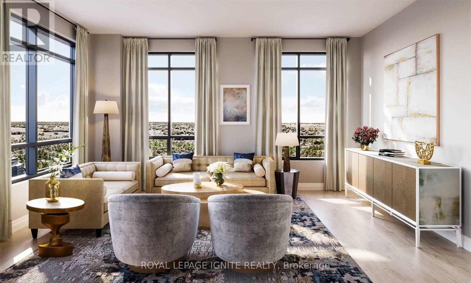 1605 - 24 Elm Drive, Mississauga, ON - Indoor Photo Showing Dining Room