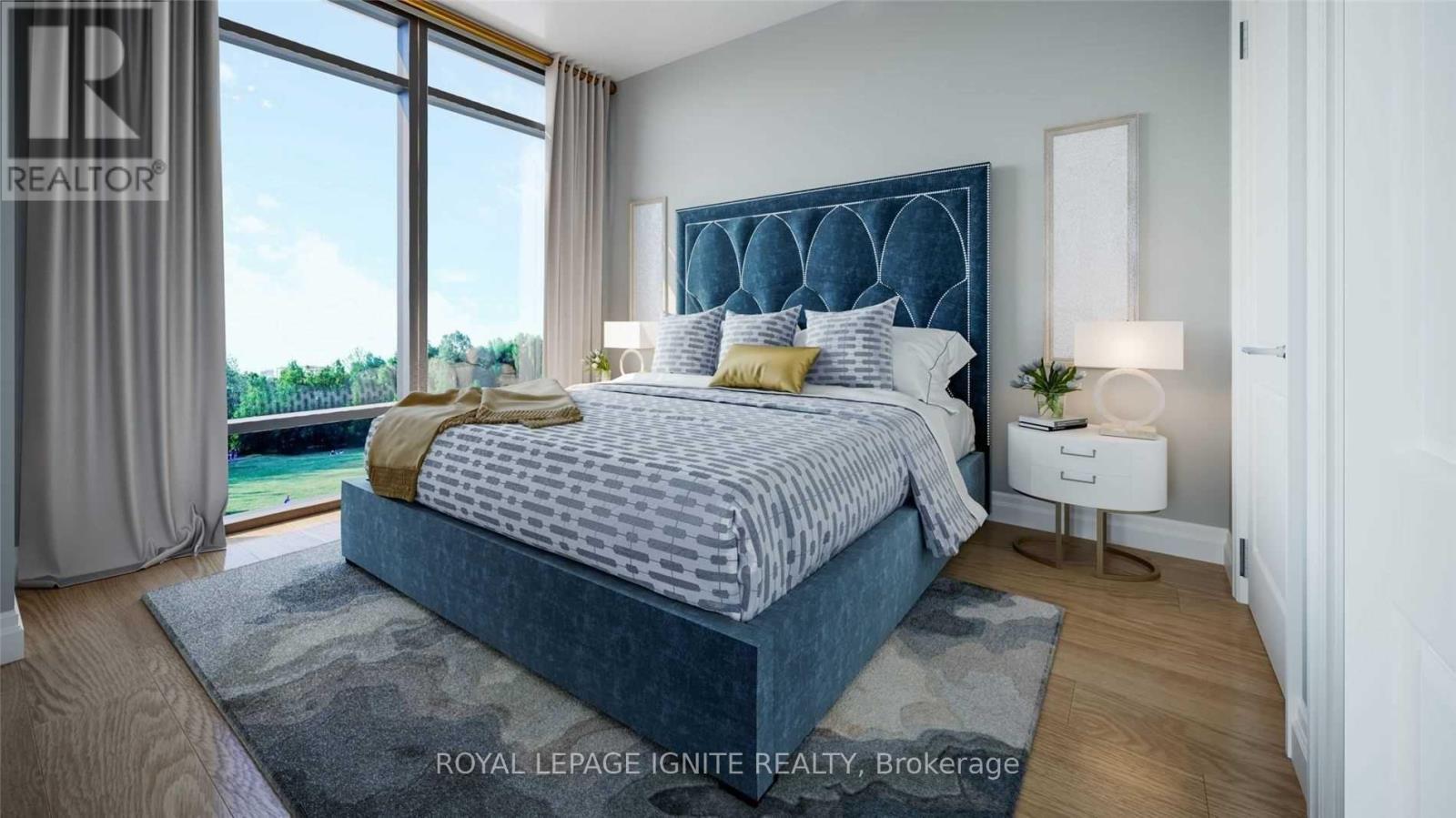 1605 - 24 Elm Drive, Mississauga, ON - Indoor Photo Showing Bedroom