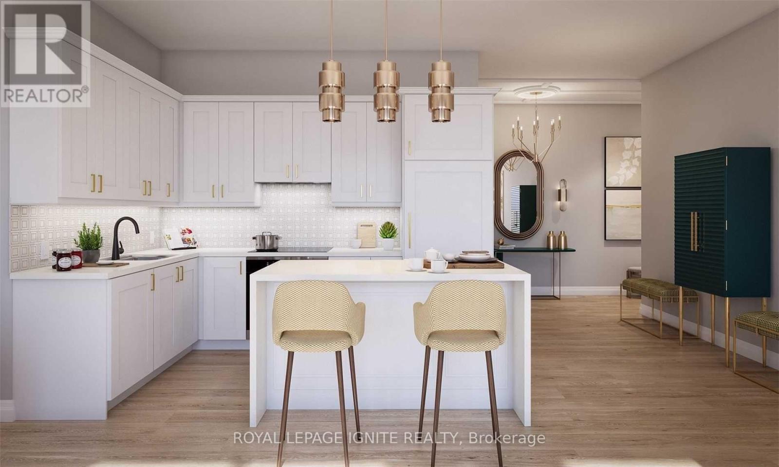 1605 - 24 Elm Drive, Mississauga, ON - Indoor Photo Showing Kitchen