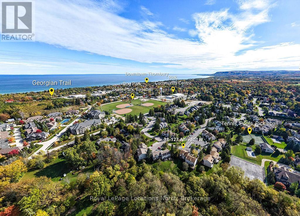 38 - 127 Alfred Street W, Blue Mountains, ON - Outdoor With View