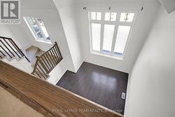 View from 2nd Level to main living space below. -