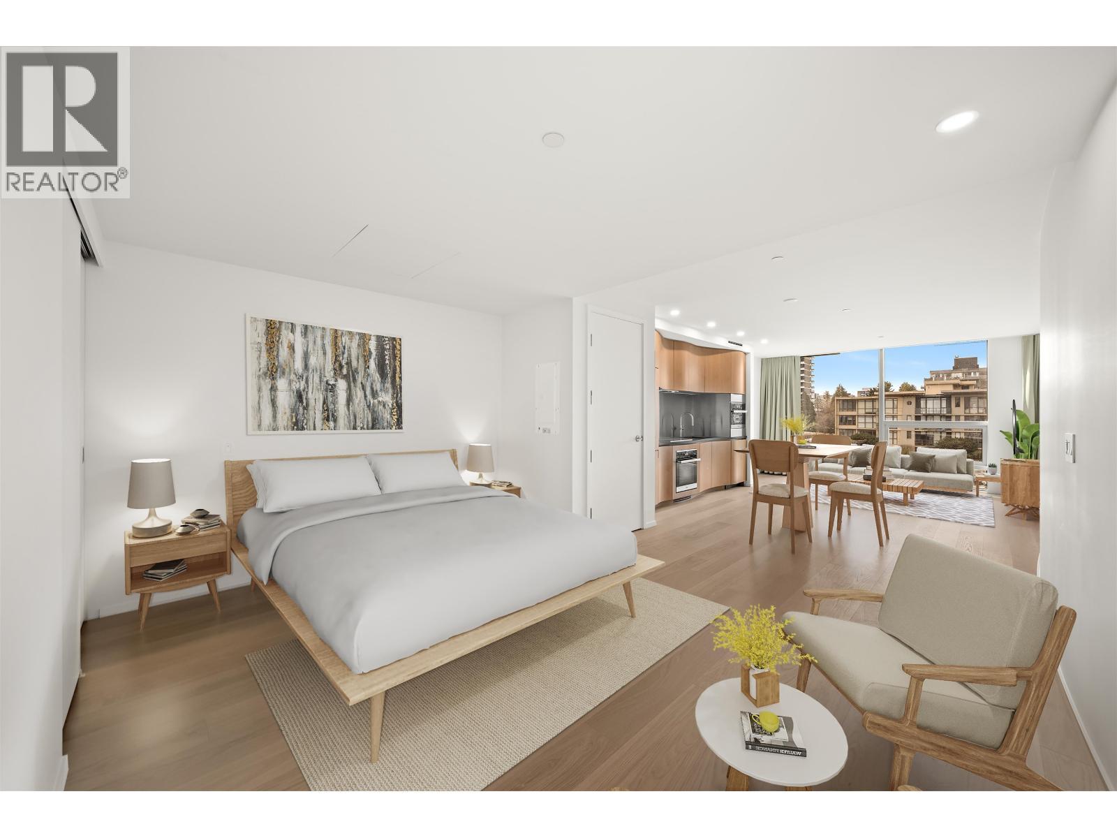 601 1568 Alberni Street, Vancouver, BC - Indoor Photo Showing Bedroom