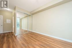 Triple closet in primary bedroom -