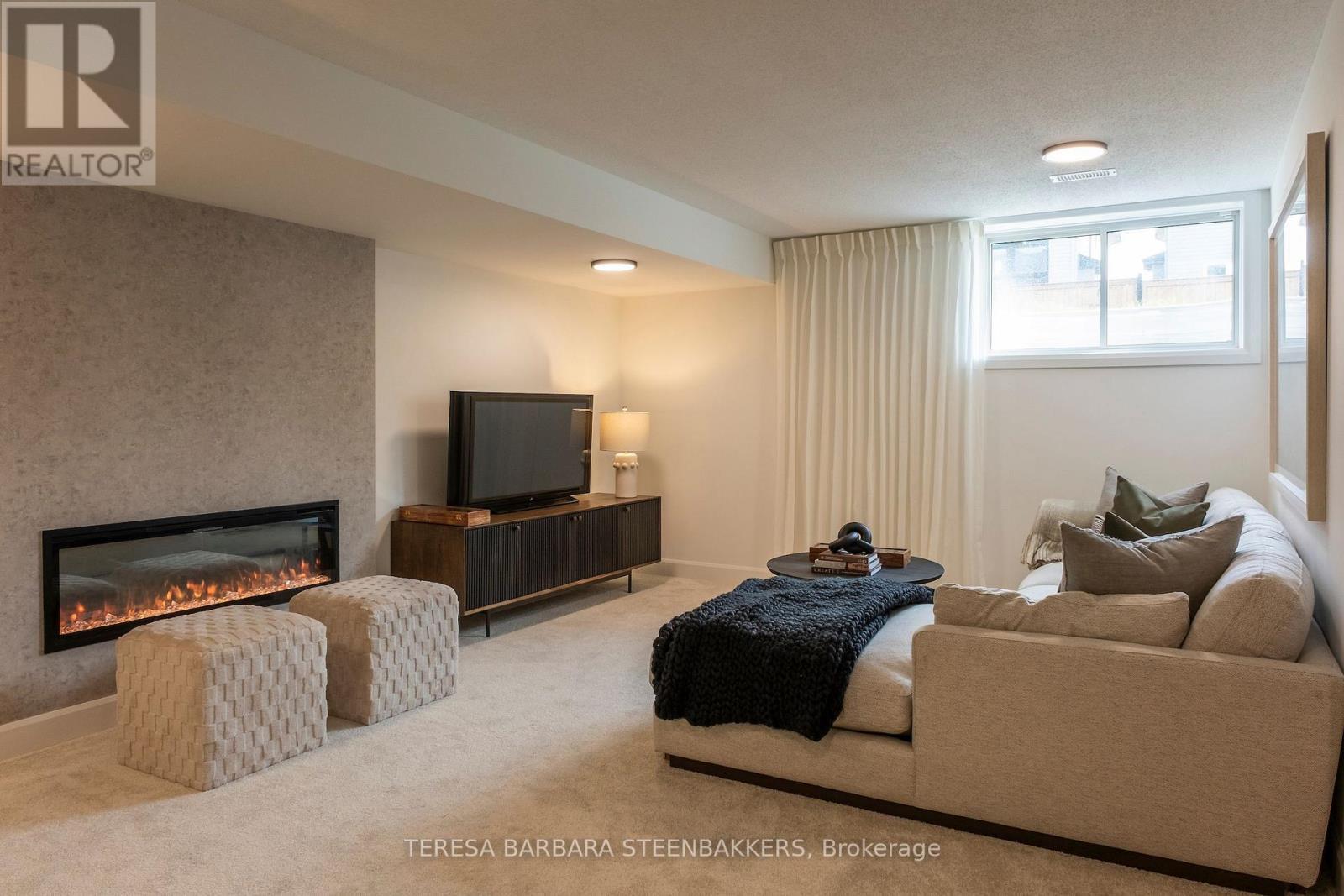 Similar Model - 1063 Acoustic Way, Ottawa, ON - Indoor Photo Showing Living Room With Fireplace