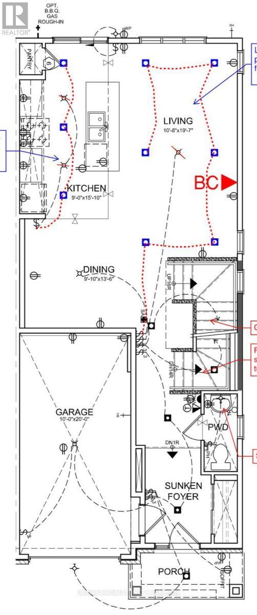 Layout: Main Floor (approx dimensions) - 746 Fairline Row, Ottawa, ON - Other