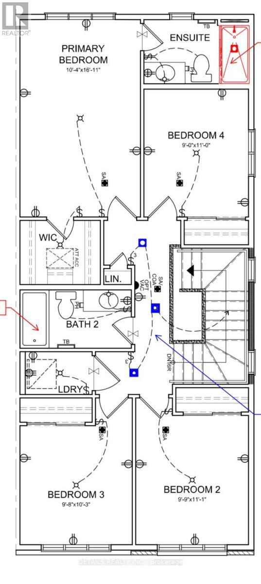 Layout: Second Floor (approx dimensions) - 746 Fairline Row, Ottawa, ON - Other