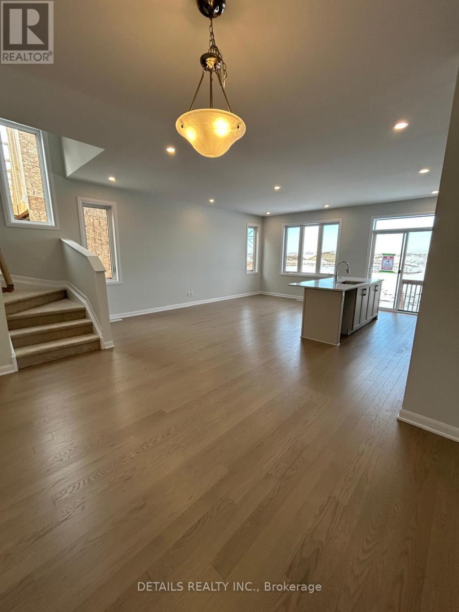 Living Room - Kitchen - Open Concept - 746 Fairline Row, Ottawa, ON - Indoor Photo Showing Other Room