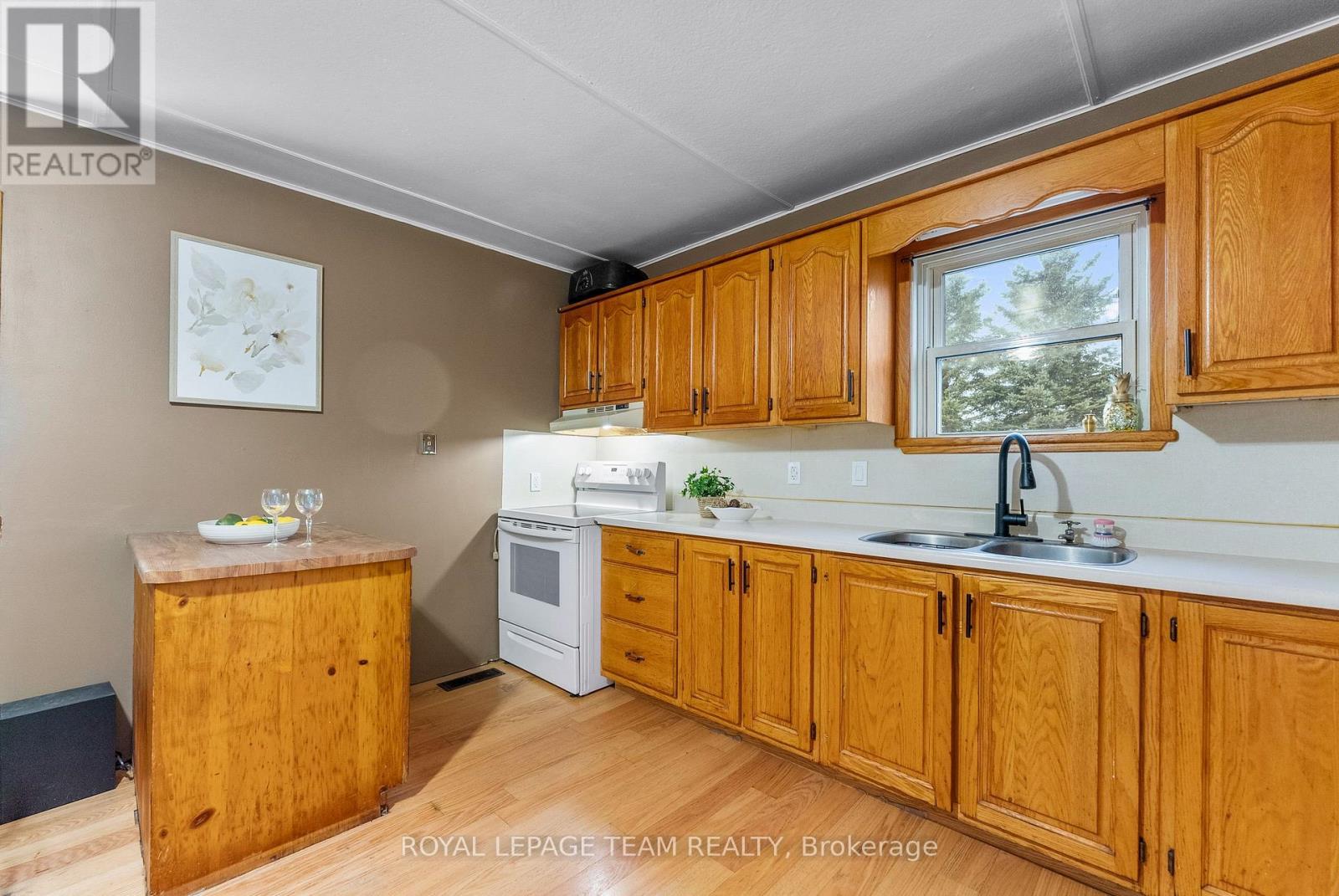 21 Philip Street, Madawaska Valley, ON - Indoor Photo Showing Kitchen With Double Sink