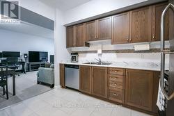 Modern kitchen with stainless steel appliances -