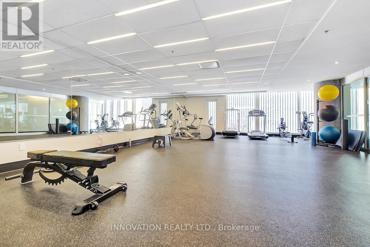 1203 - 40 Nepean Street, Ottawa, ON - Indoor Photo Showing Gym Room