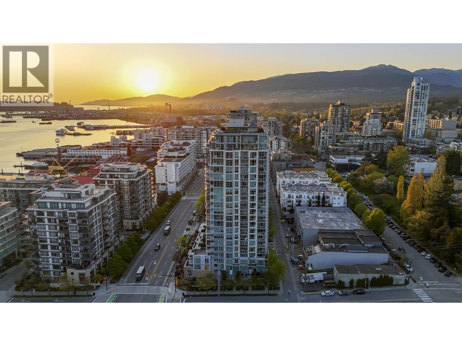 2102 188 E Esplanade Street, North Vancouver, BC - Outdoor With View