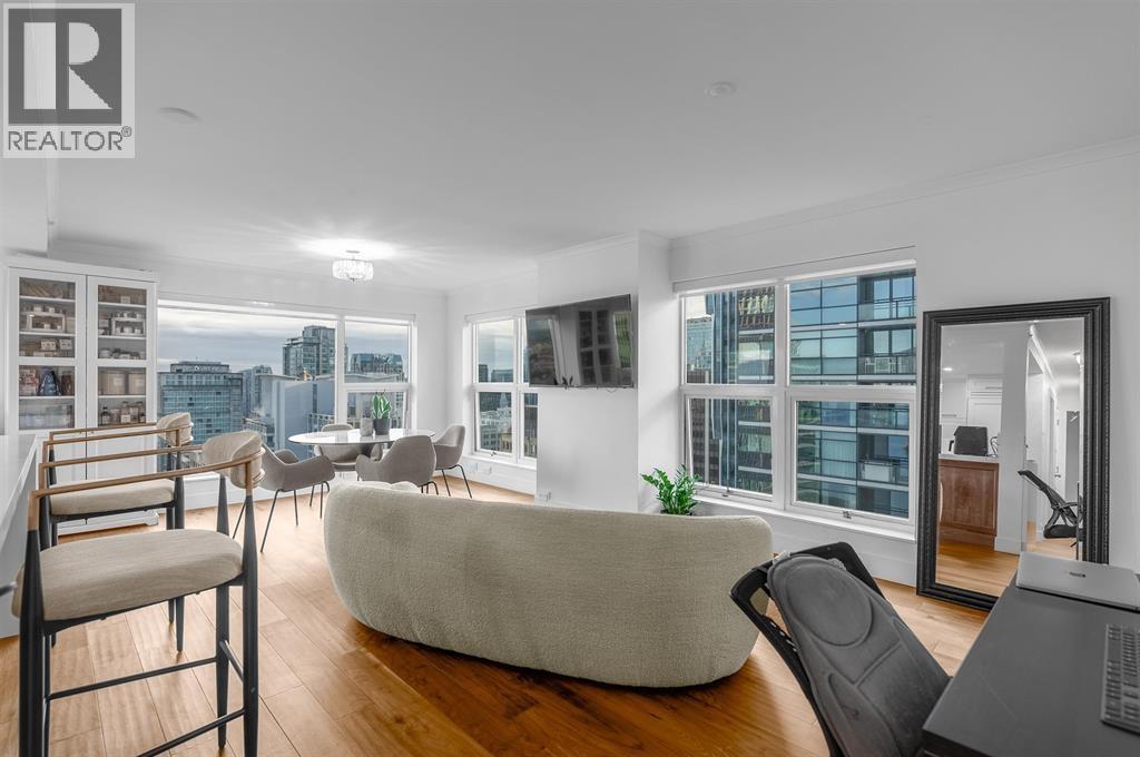 2203 837 W Hastings Street, Vancouver, BC - Indoor Photo Showing Living Room