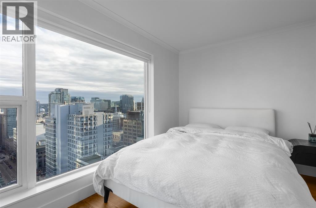 2203 837 W Hastings Street, Vancouver, BC - Indoor Photo Showing Bedroom
