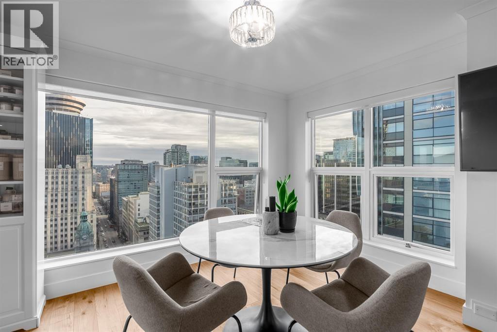 2203 837 W Hastings Street, Vancouver, BC - Indoor Photo Showing Dining Room