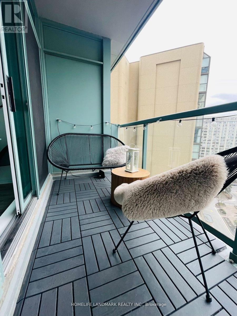 1406 - 5500 Yonge Street, Toronto, ON - Outdoor With Deck Patio Veranda With Exterior