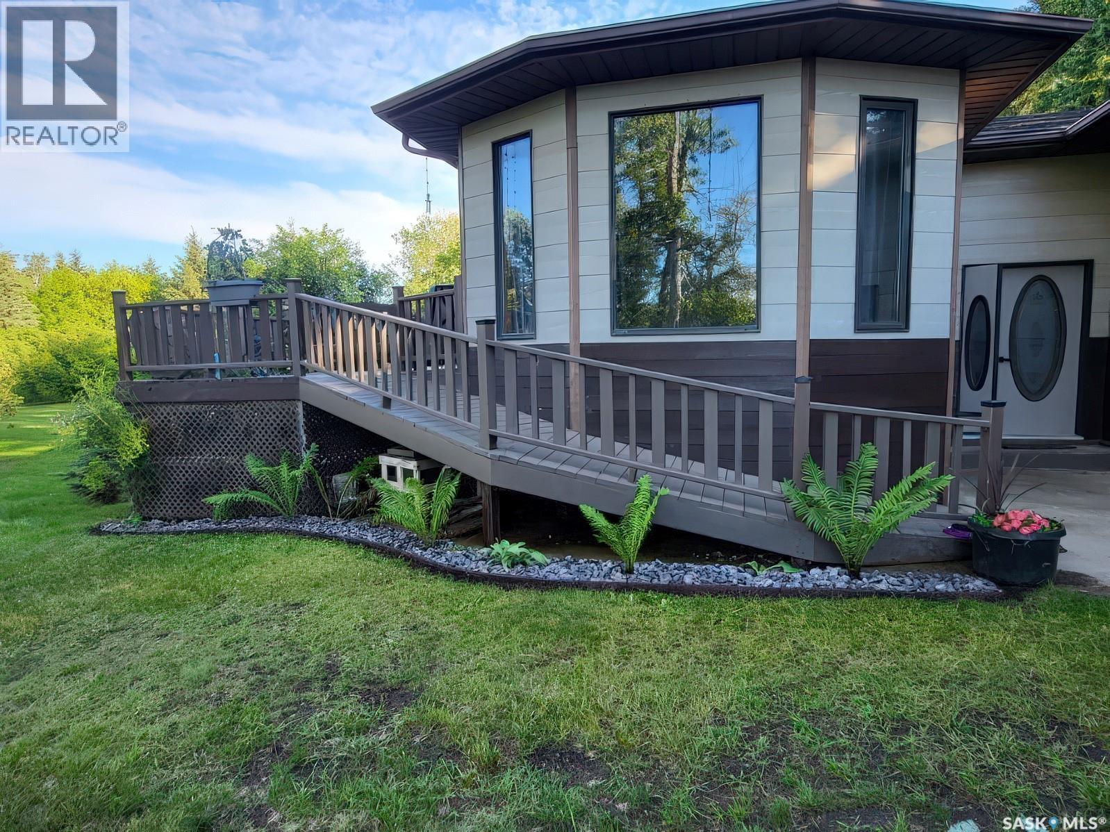 107 2Nd Avenue S, Pierceland, SK - Outdoor With Deck Patio Veranda