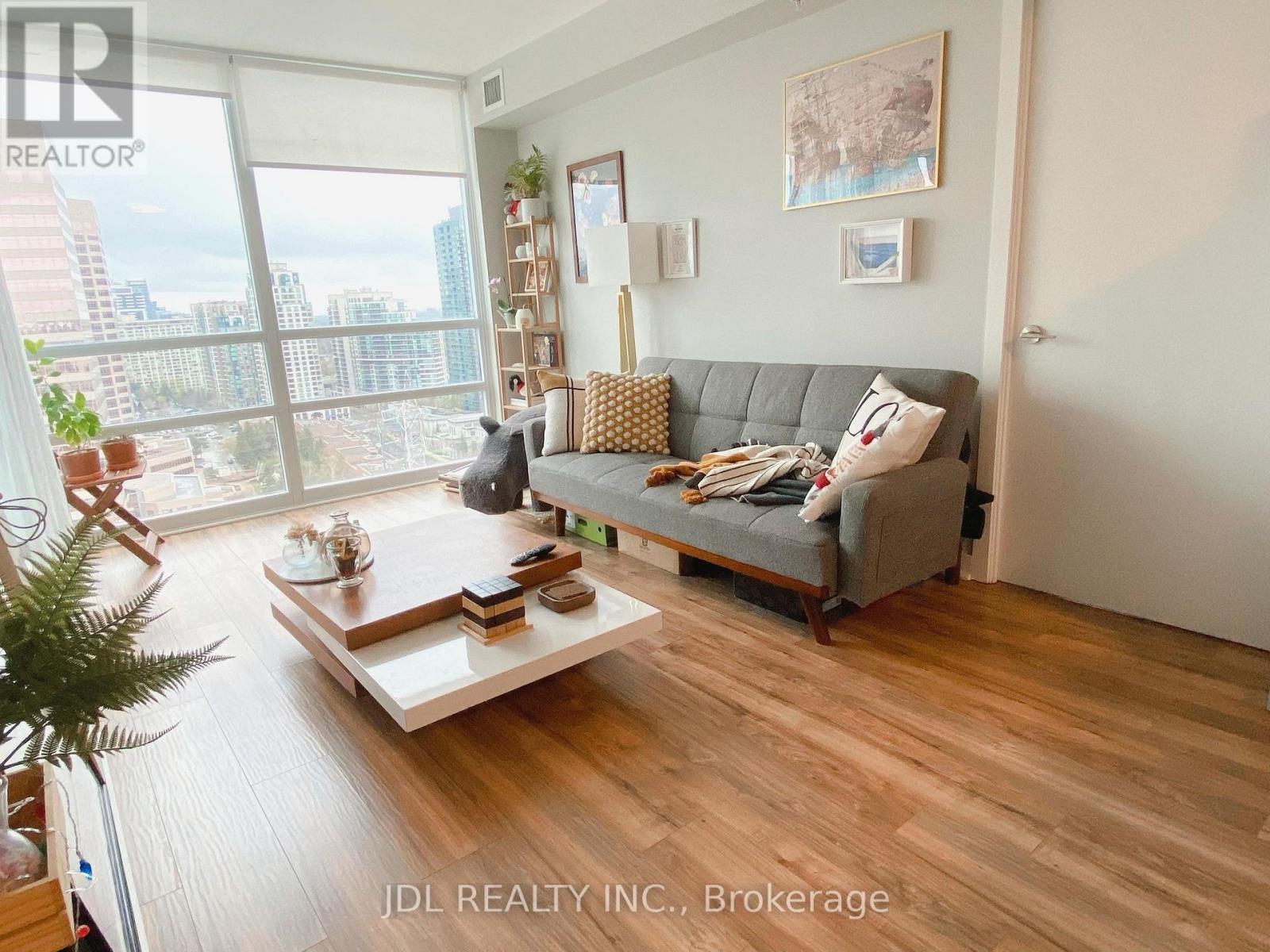2001 - 5740 Yonge Street, Toronto, ON - Indoor Photo Showing Living Room