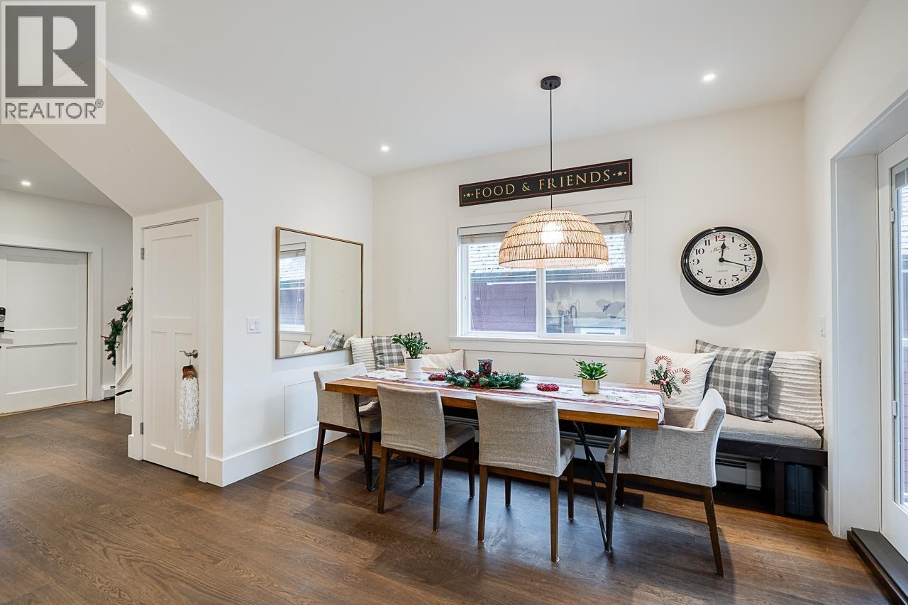 3576 Marshall Street, Vancouver, BC - Indoor Photo Showing Dining Room