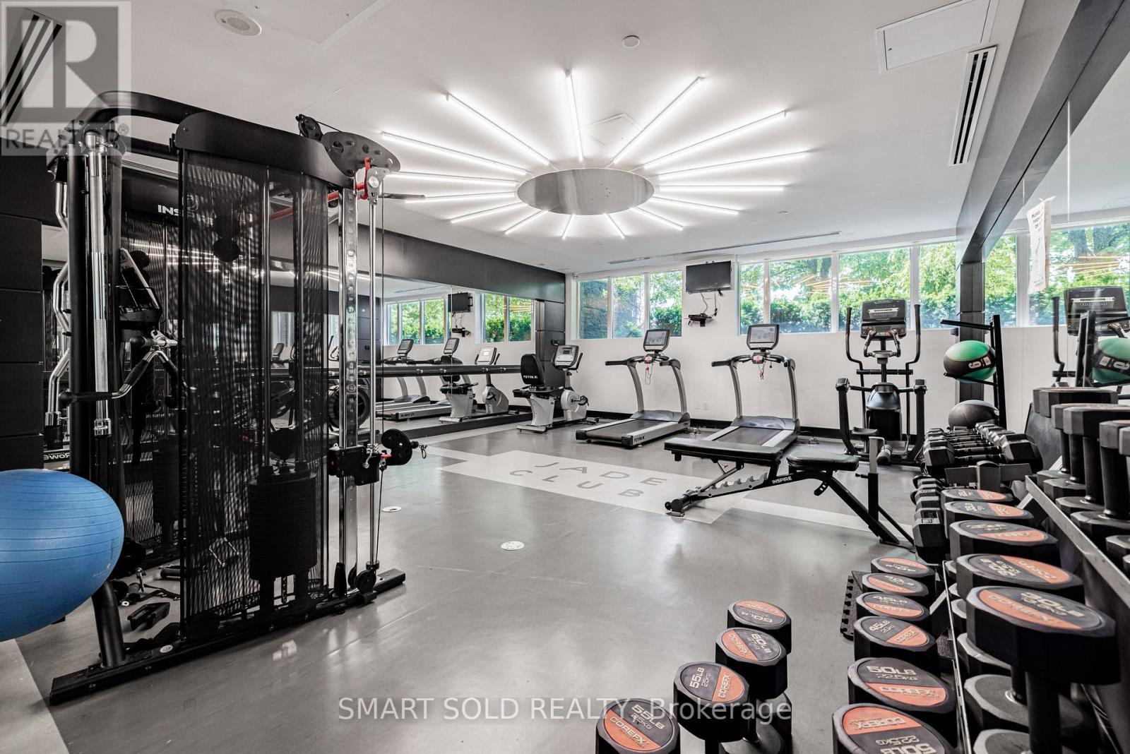506 - 399 Spring Garden Avenue, Toronto, ON - Indoor Photo Showing Gym Room