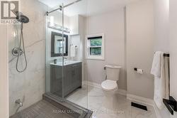 Contemporary 4pc with oversized glass shower -