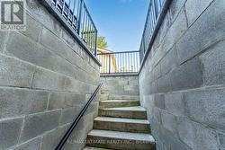 private basement entrance -