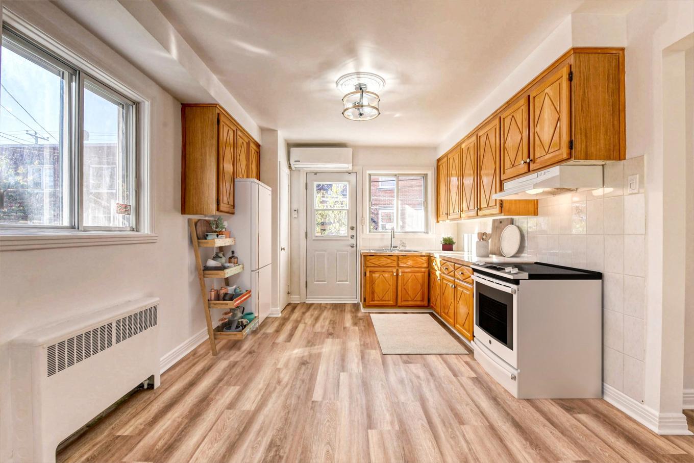 Coin-repas - 6820 - 6822 36E Avenue, Montréal (Rosemont/La Petite-Patrie), QC - Indoor Photo Showing Kitchen