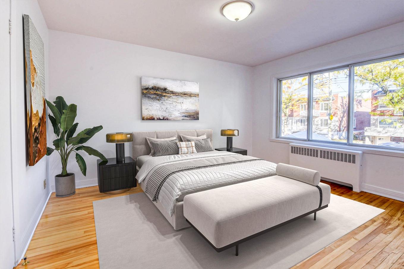 Chambre à coucher principale - 6820 - 6822 36E Avenue, Montréal (Rosemont/La Petite-Patrie), QC - Indoor Photo Showing Bedroom