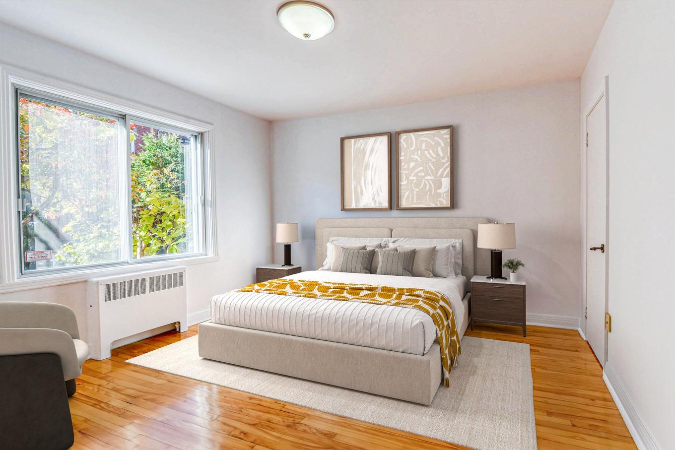 Chambre à coucher - 6820 - 6822 36E Avenue, Montréal (Rosemont/La Petite-Patrie), QC - Indoor Photo Showing Bedroom