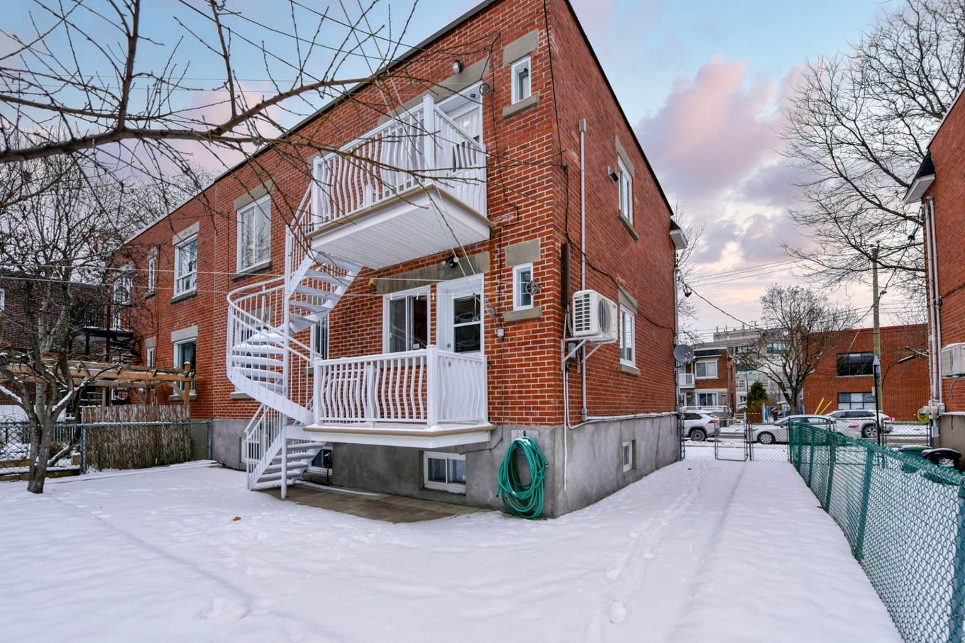 Face arrière - 6820 - 6822 36E Avenue, Montréal (Rosemont/La Petite-Patrie), QC - Outdoor