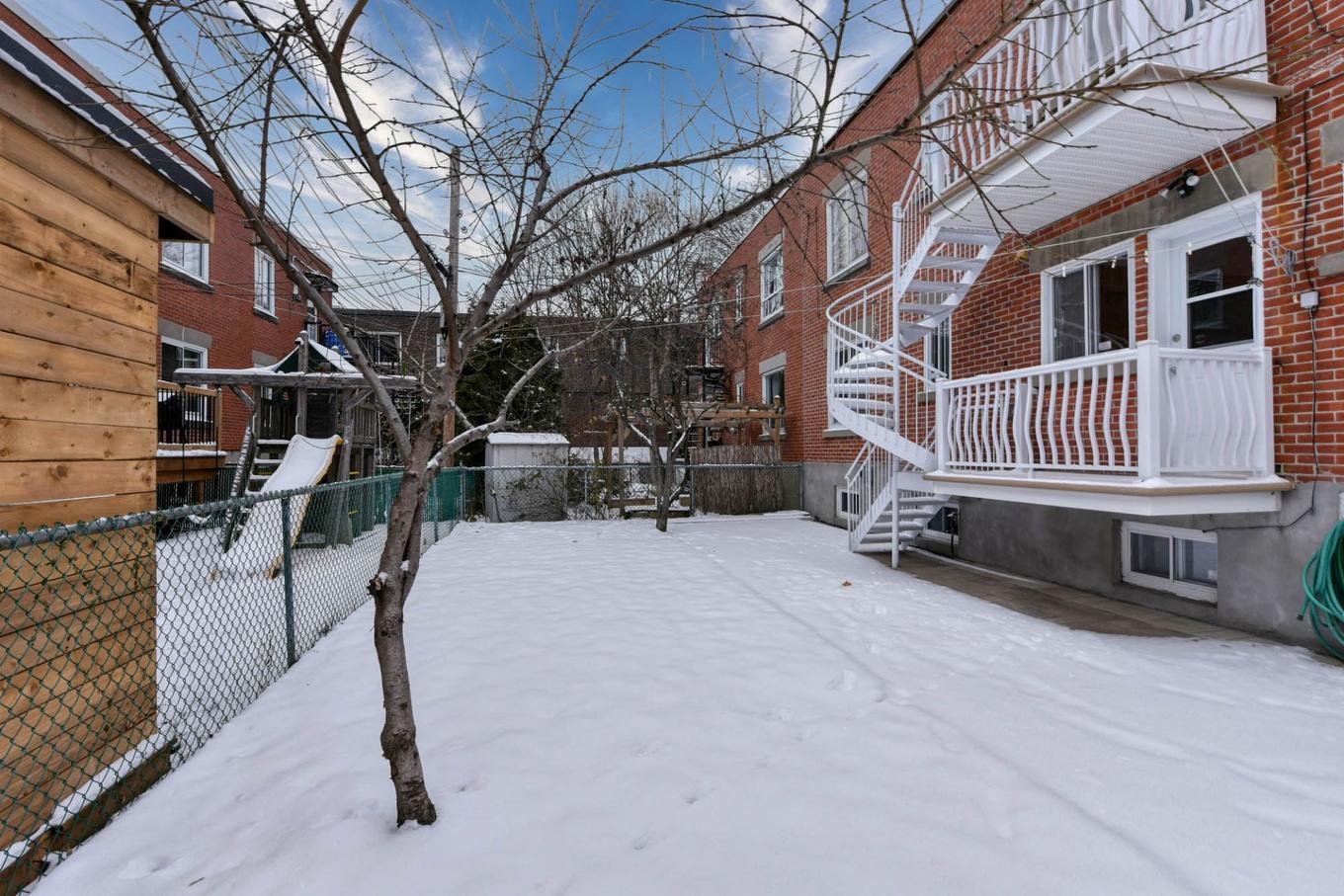Cour - 6820 - 6822 36E Avenue, Montréal (Rosemont/La Petite-Patrie), QC - Outdoor