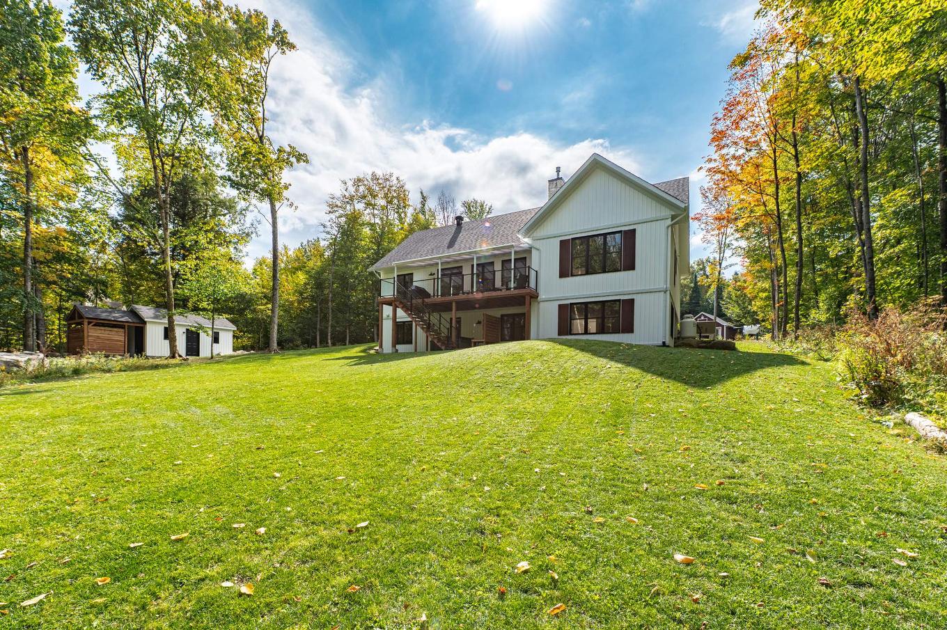 Back facade - 349 Ch. Des Mômes, Saint-Sauveur, QC - Outdoor