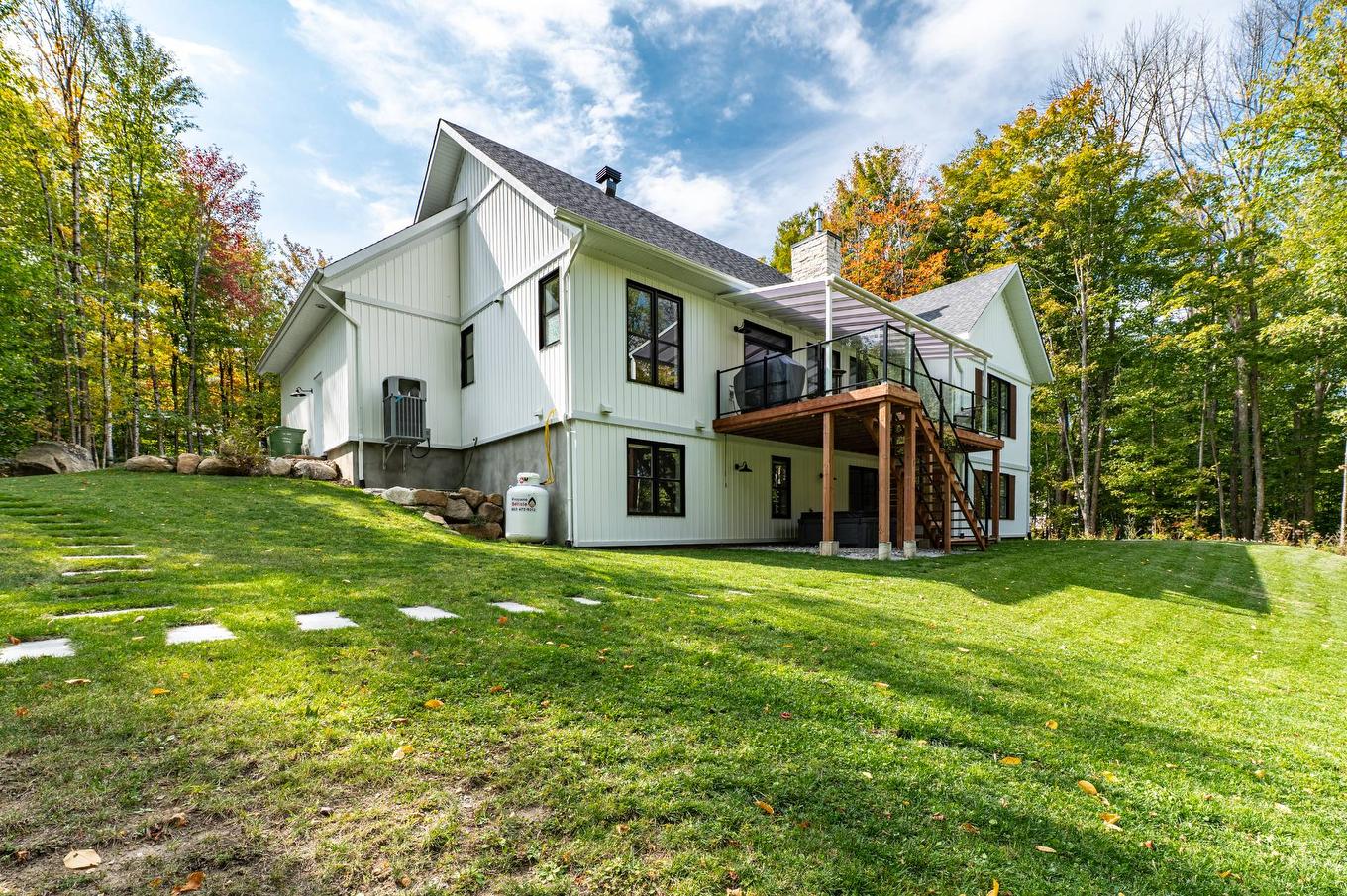 Back facade - 349 Ch. Des Mômes, Saint-Sauveur, QC - Outdoor