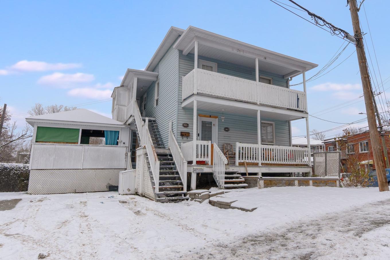 Façade - 467 - 469 Rue Mont-Plaisant, Sherbrooke (Fleurimont), QC - Outdoor