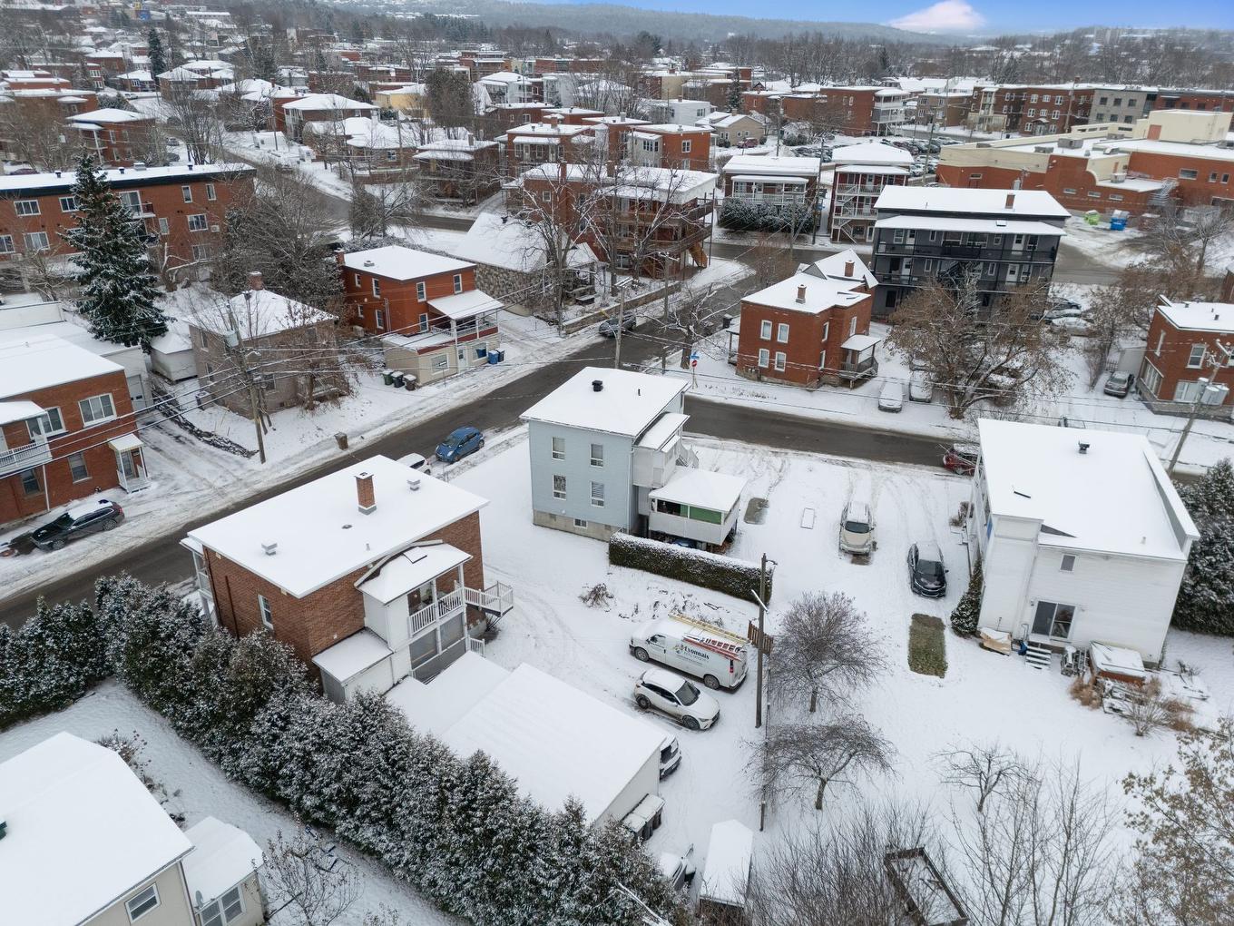 Photo aérienne - 467 - 469 Rue Mont-Plaisant, Sherbrooke (Fleurimont), QC - Outdoor With View