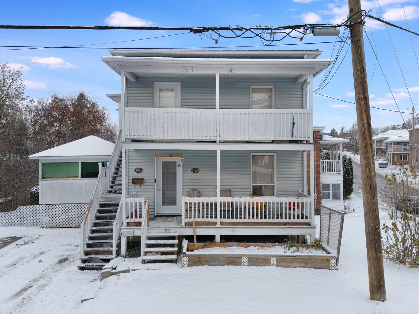 Façade - 467 - 469 Rue Mont-Plaisant, Sherbrooke (Fleurimont), QC - Outdoor With Facade