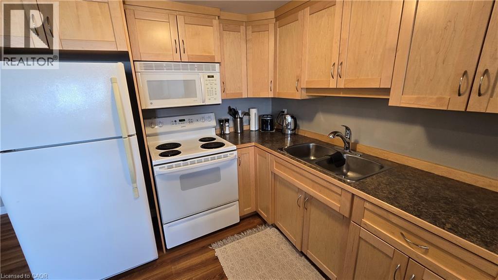 101 Lang Crescent Unit# B, Kitchener, ON - Indoor Photo Showing Kitchen With Double Sink