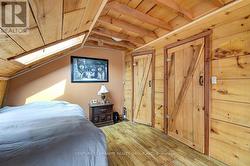 Brown House Front Bedroom -