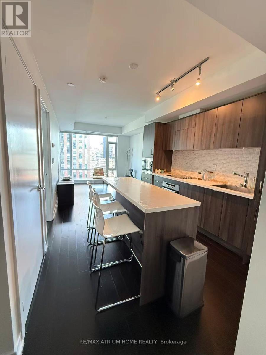 3808 - 21 Widmer Street, Toronto, ON - Indoor Photo Showing Kitchen