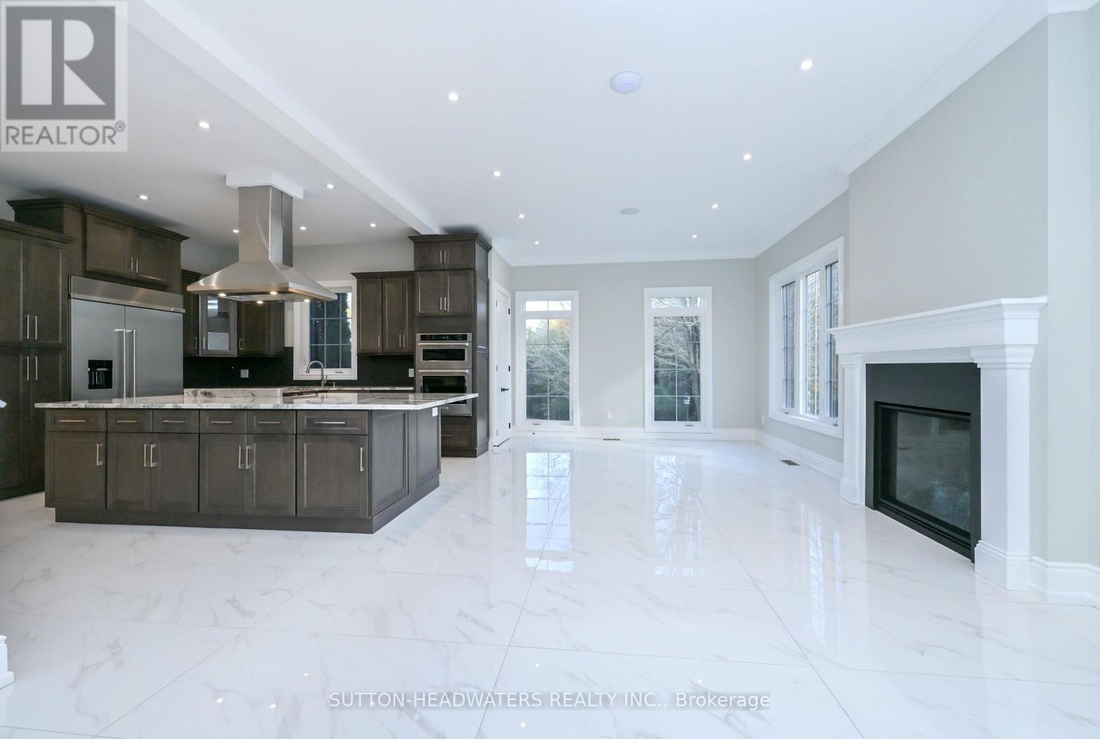 12 Flaherty Lane, Caledon, ON - Indoor With Fireplace