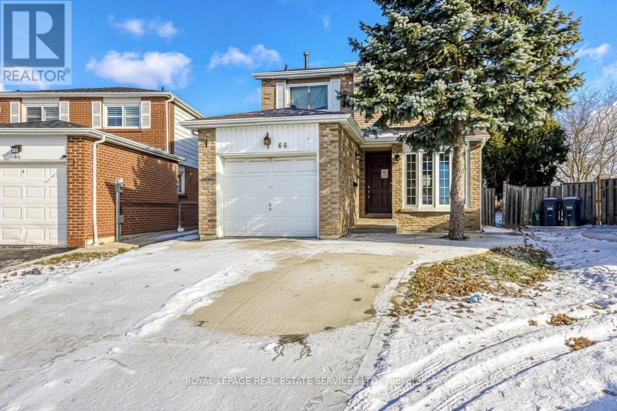 66 Banting Crescent, Brampton, ON - Outdoor With Facade