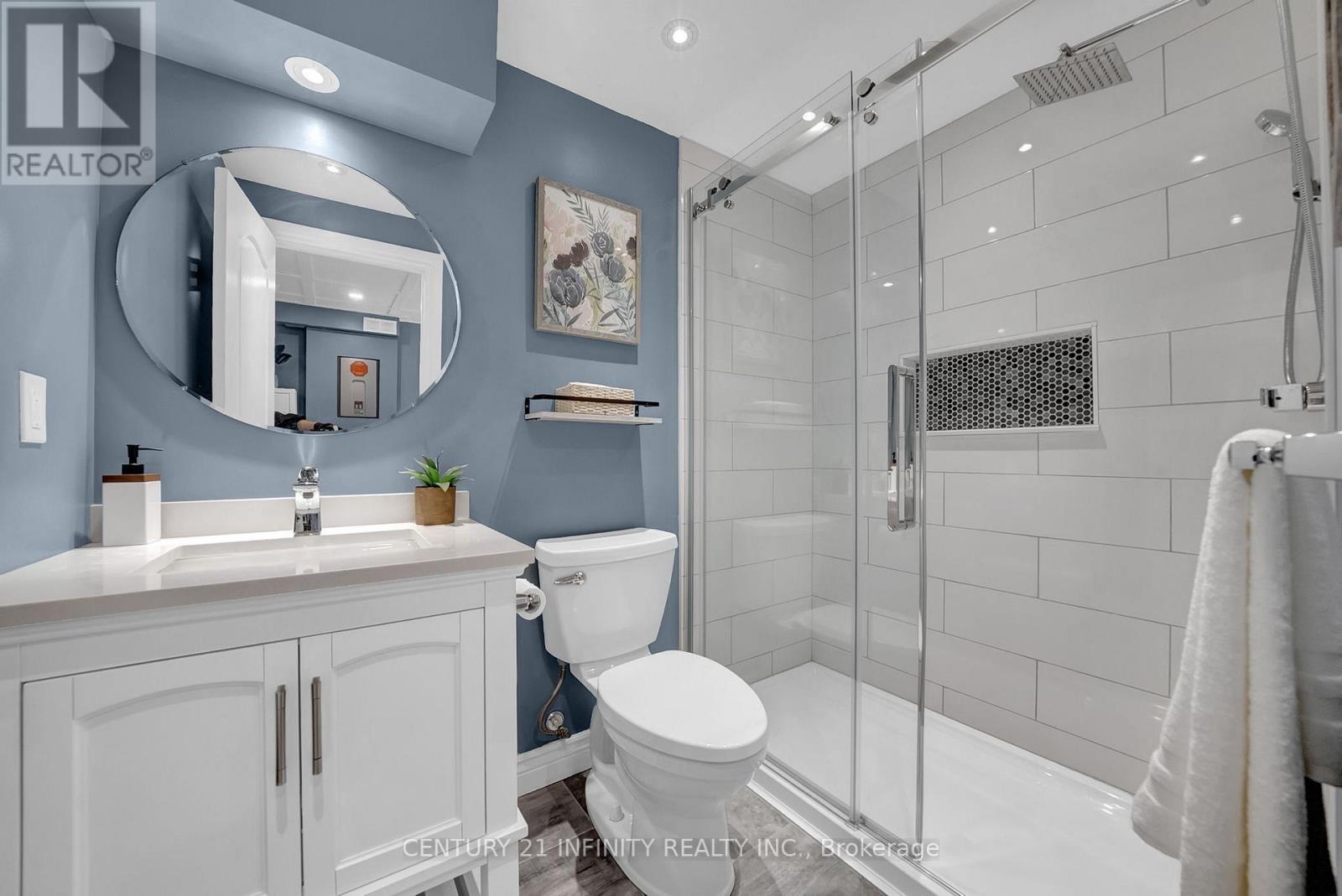 3 piece on lower level - 14 Shannon Court, Whitby (Lynde Creek), ON - Indoor Photo Showing Bathroom