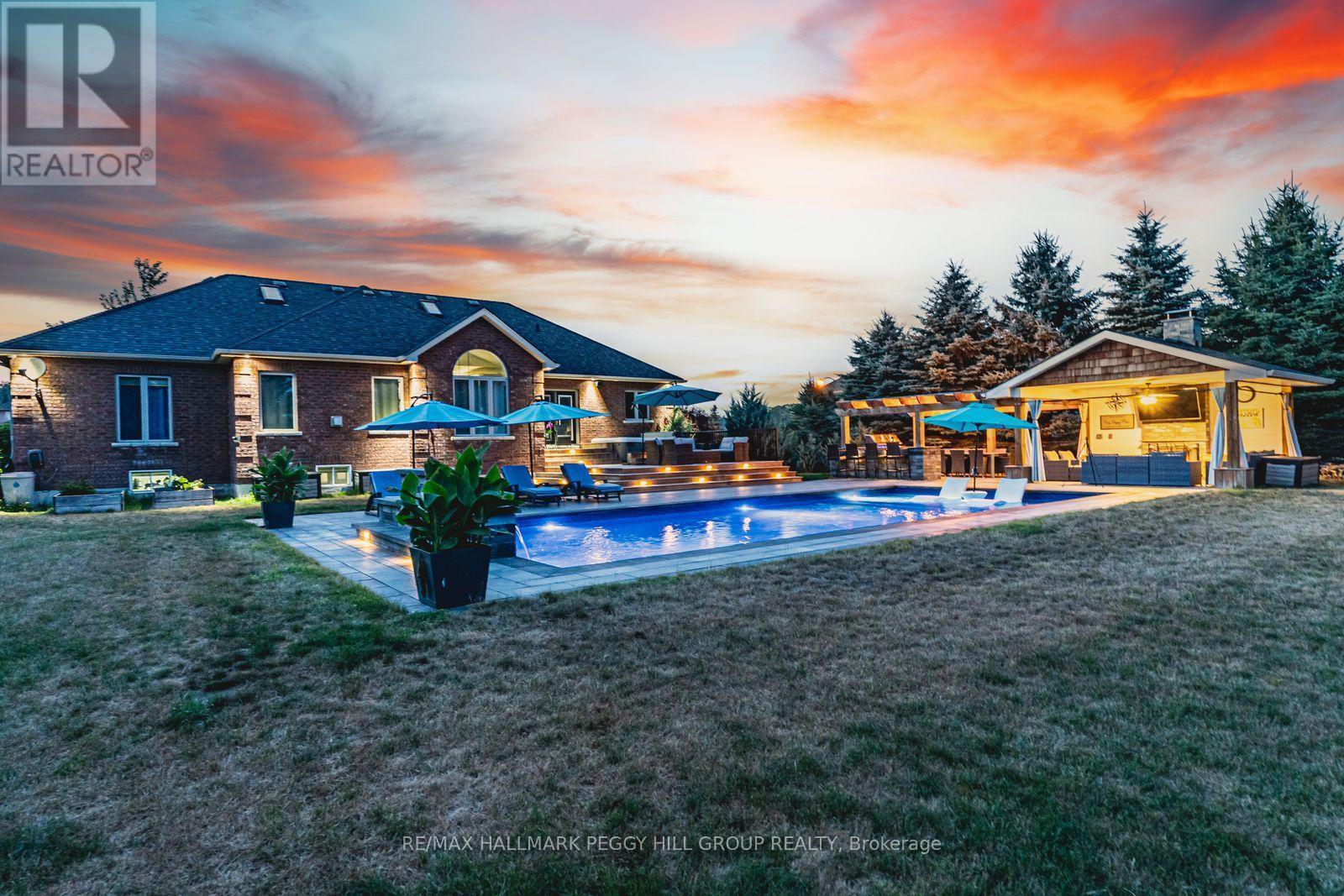 5 Munro Court, Springwater, ON - Outdoor With In Ground Pool