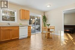 Walk out to private deck -